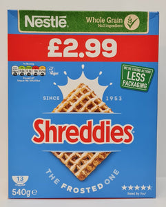 Nestle Shreddies Cereal